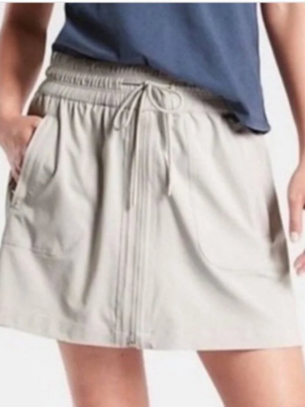 Athleta Expedition Skort; EUC; Color Sand; Size 8